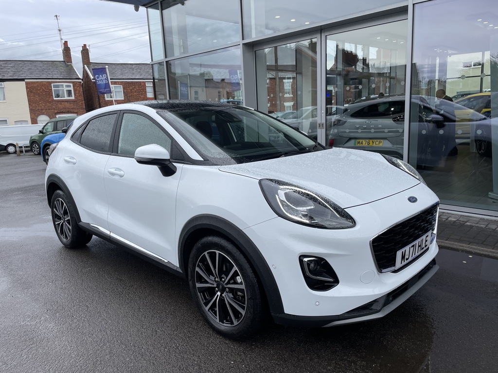 Ford Puma 1.0 Ecoboost Hybrid Mhev Titanium Dct White