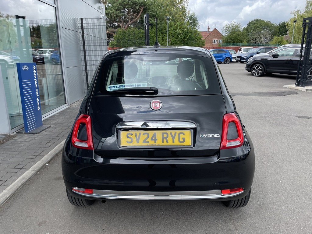 Fiat 500 1.0 Mild Hybrid Black #5