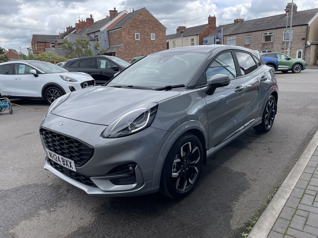 Ford Puma 1.0 Ecoboost Hybrid Mhev St-line X Silver #3