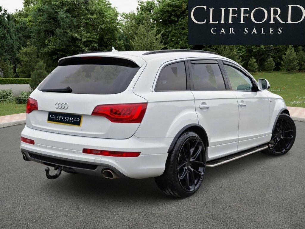 Audi Q7 3L S Line Plus White #3