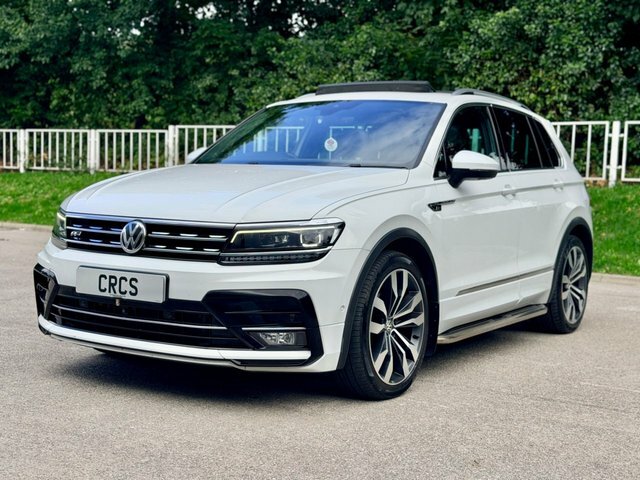 Volkswagen Tiguan 2.0 Tdi R-line Tech Suv Dsg 4Motion Eur White #4