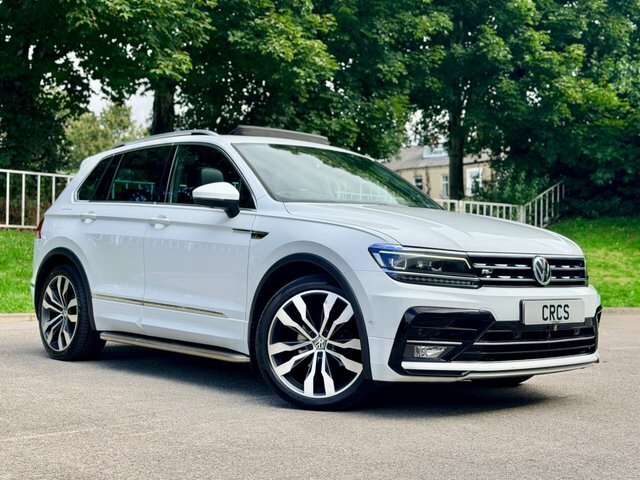 Volkswagen Tiguan 2.0 Tdi R-line Tech Suv Dsg 4Motion Eur White