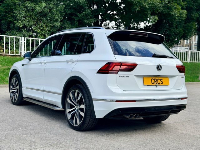 Volkswagen Tiguan 2.0 Tdi R-line Tech Suv Dsg 4Motion Eur White #6