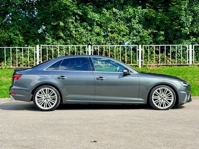 Audi A4 2.0 Tdi 35 S Line Saloon S Tronic Euro Grey #5