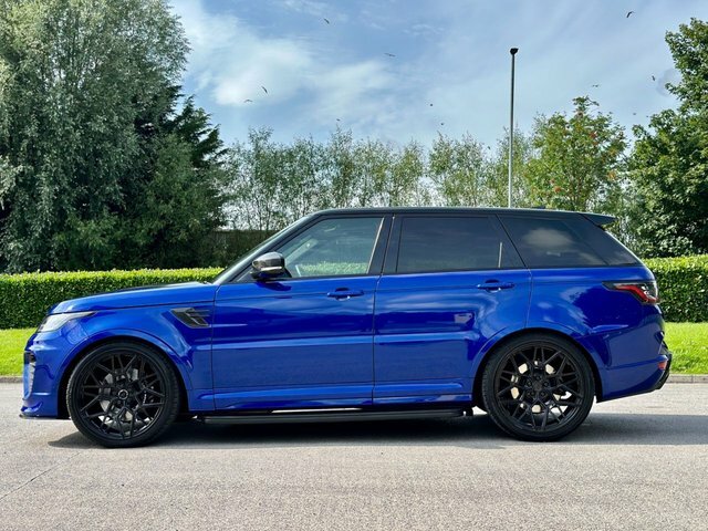 Land Rover Range Rover Sport 5.0 Svr 567 Bhp Blue #6