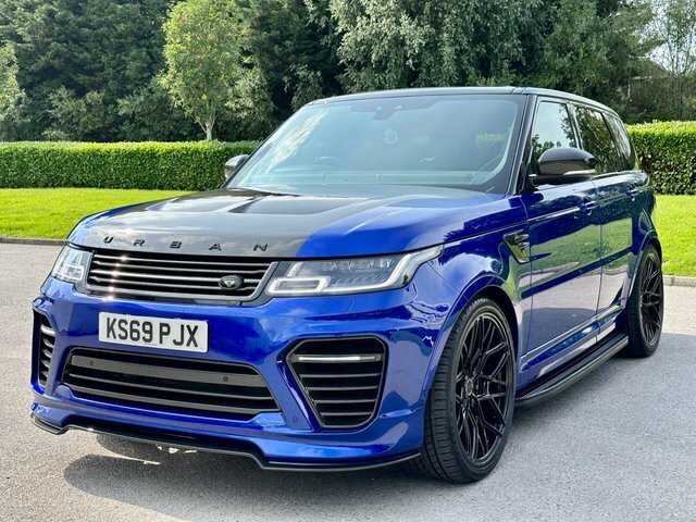 Land Rover Range Rover Sport 5.0 Svr 567 Bhp Blue #4
