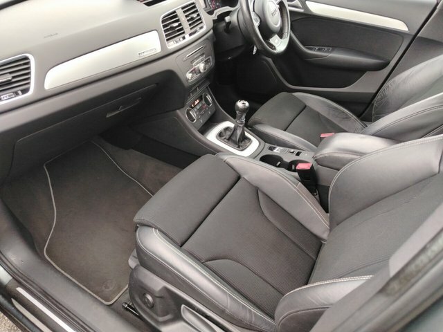 Audi Q3 2.0 Tdi S Line Plus Quattro Euro 6 Ss Grey #12