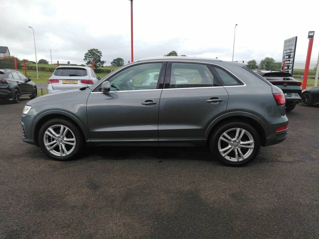 Audi Q3 2.0 Tdi S Line Plus Quattro Euro 6 Ss Grey #13