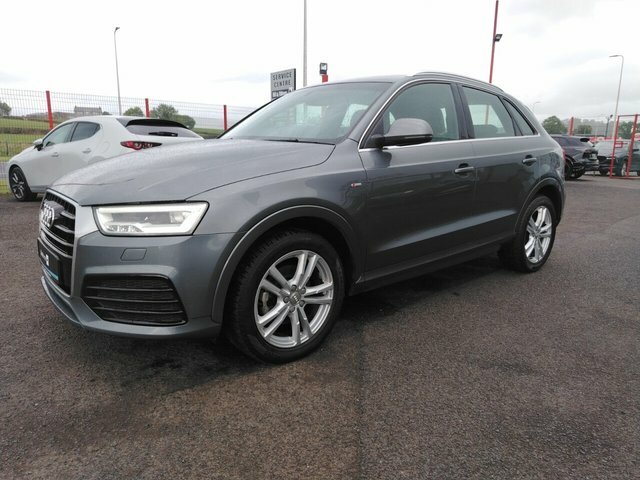 Audi Q3 2.0 Tdi S Line Plus Quattro Euro 6 Ss Grey #7