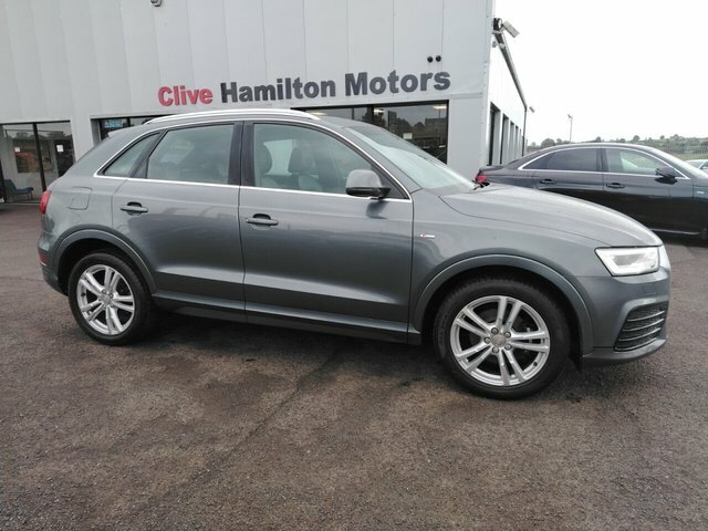 Audi Q3 2.0 Tdi S Line Plus Quattro Euro 6 Ss Grey #17