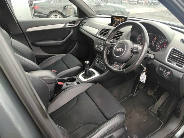 Audi Q3 2.0 Tdi S Line Plus Quattro Euro 6 Ss Grey #24