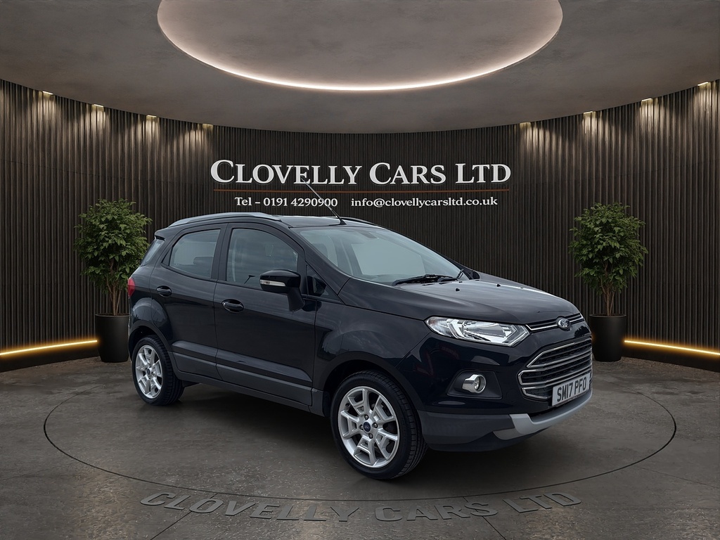 Ford Ecosport 1.0T Ecoboost Titanium Suv 2Wd E Black