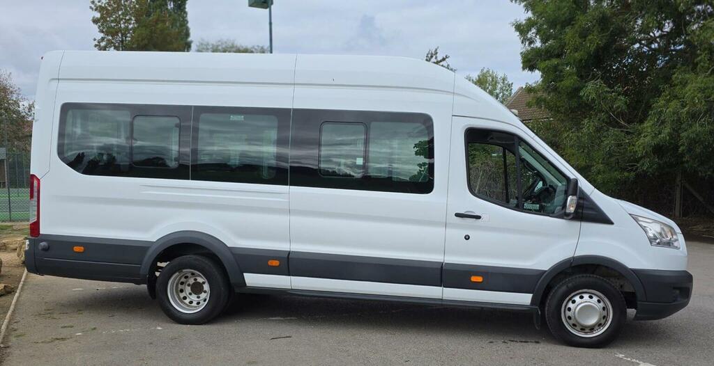 Ford Transit Custom 350 2.2 Tdci 125Ps Mwb Tipper Dropside Tipping Bod White #8