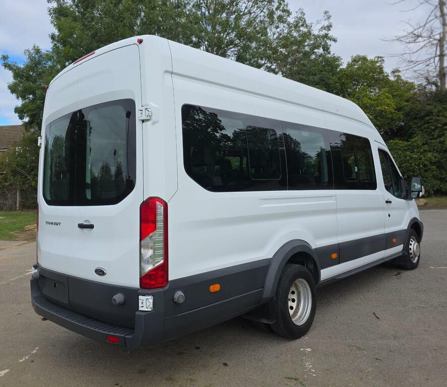 Ford Transit Custom 350 2.2 Tdci 125Ps Mwb Tipper Dropside Tipping Bod White #7