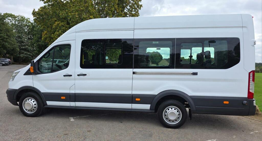 Ford Transit Custom 350 2.2 Tdci 125Ps Mwb Tipper Dropside Tipping Bod White #4