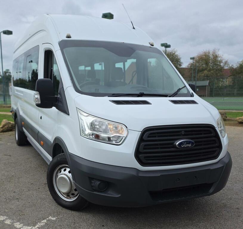 Ford Transit Custom 350 2.2 Tdci 125Ps Mwb Tipper Dropside Tipping Bod White #1