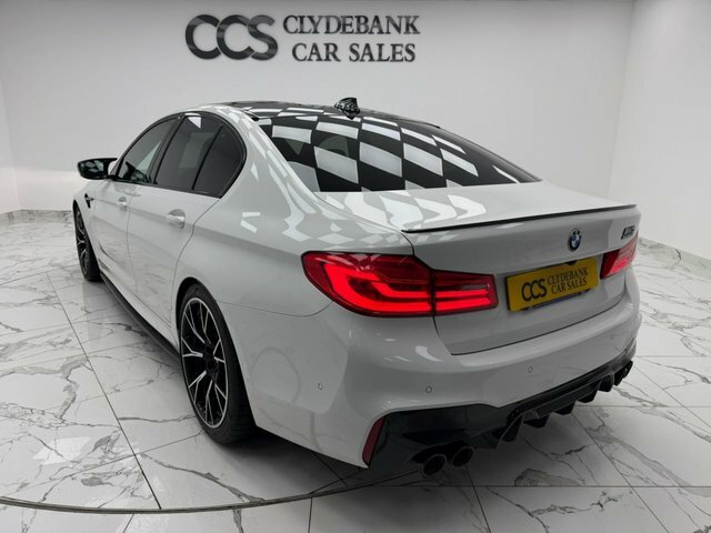 BMW M5 Competition 4.4 V8 Blue #10