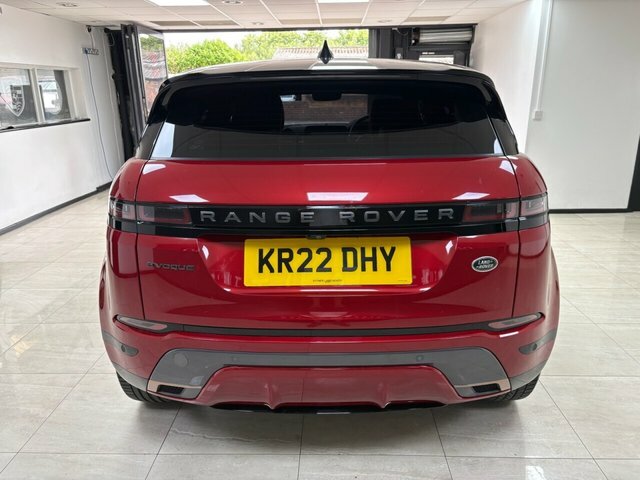 Land Rover Range Rover Evoque 2022 2.0 D200 Mhev R-dynamic S Suv Red #4