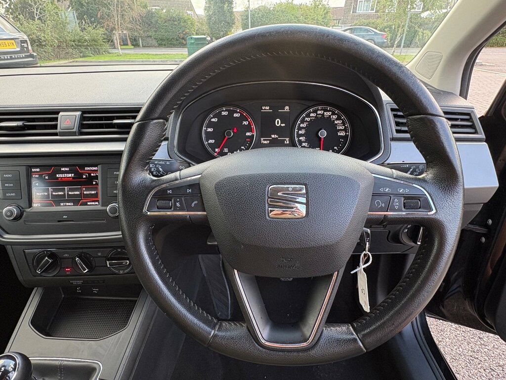 Seat Ibiza 1.0 Tsi 95 Se Design Hatchback Blue #10
