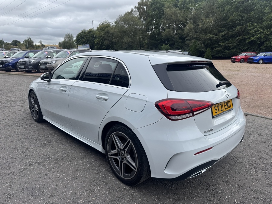 Mercedes-Benz A Class A180 Amg Line White #5