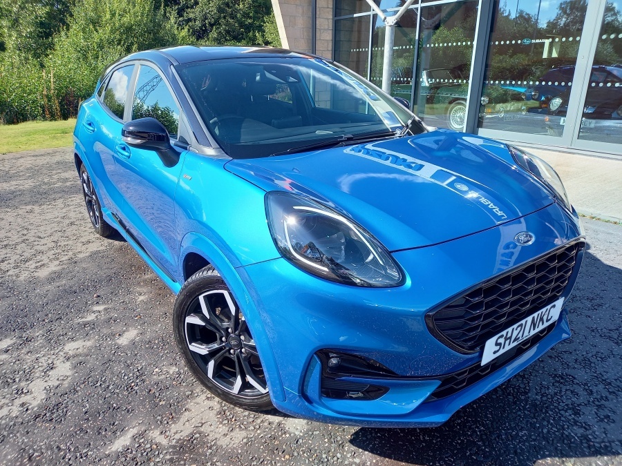 Ford Puma 1.0 Ecoboost Hybrid Mhev 155 St-line X Blue