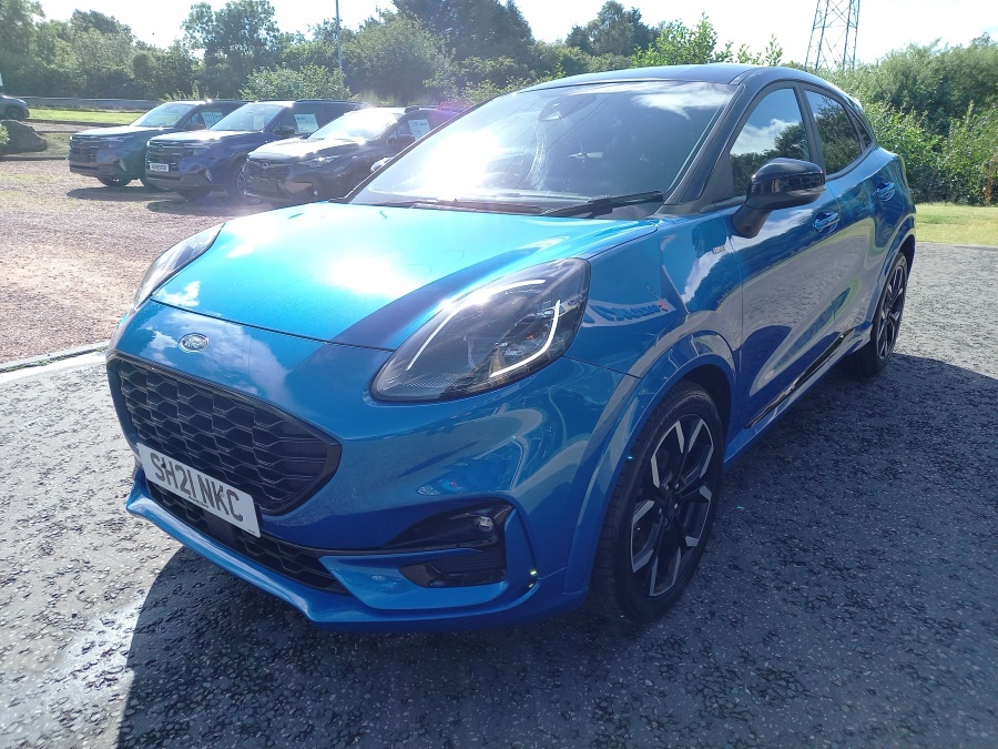 Ford Puma 1.0 Ecoboost Hybrid Mhev 155 St-line X Blue #3