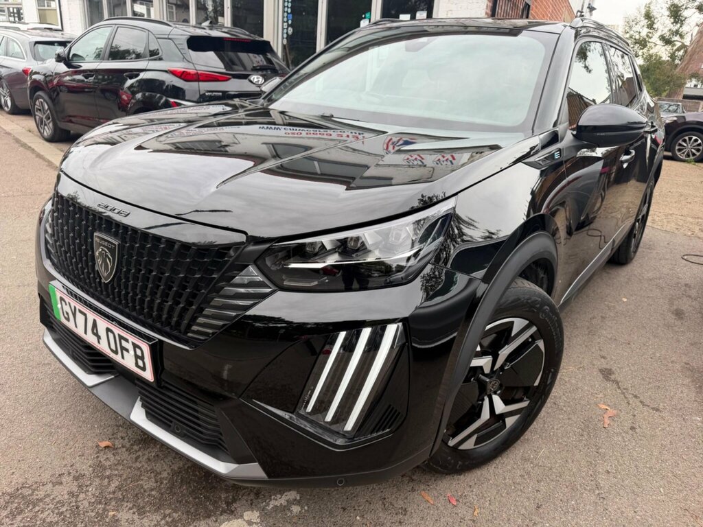 Peugeot e-2008 50Kwh Gt 11Kw Charger Black #2