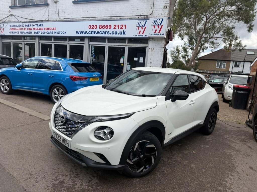 Nissan Juke 1.0 Dig-t 114 Tekna White #1