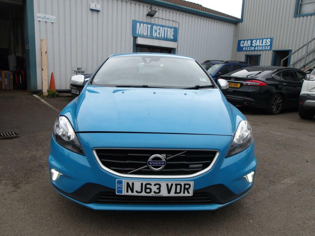 Volvo V40 R-design Blue #2