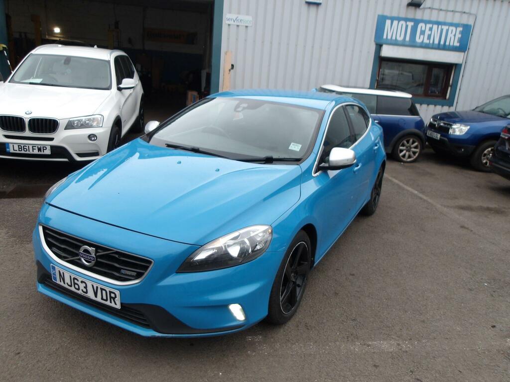 Volvo V40 R-design Blue #3