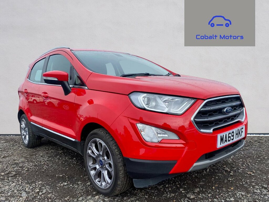 Ford Ecosport 1.0T Ecoboost Gpf Titanium Suv E Red
