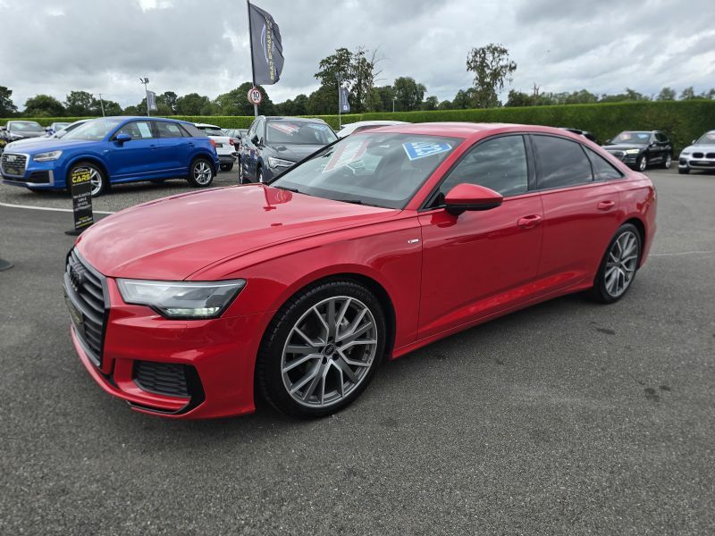 Audi A6 S Line Black Edition 40Tdi Mhev Quattro Red #2