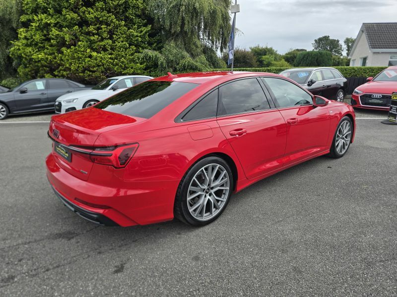 Audi A6 S Line Black Edition 40Tdi Mhev Quattro Red #5