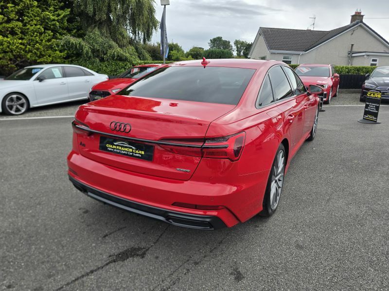 Audi A6 S Line Black Edition 40Tdi Mhev Quattro Red #4