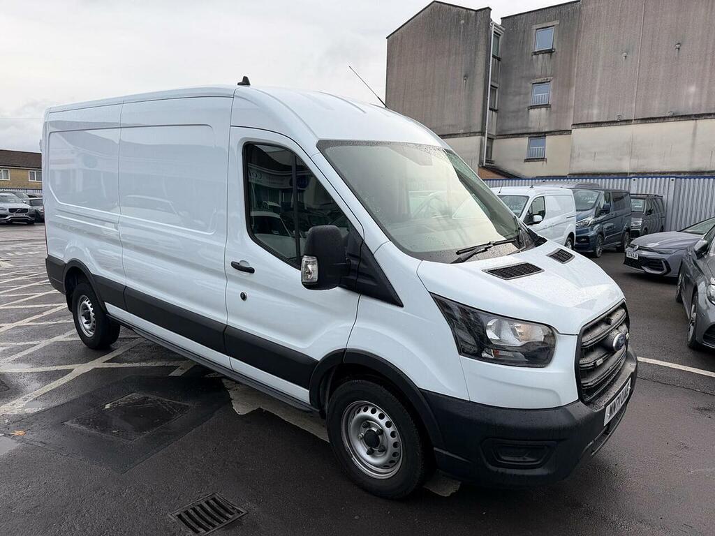Ford Transit Custom 2.0 350 Ecoblue Leader Panel Van White