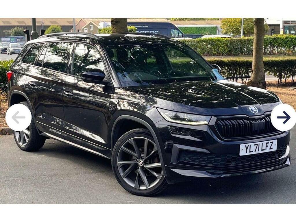 Skoda Kodiaq 1.5 Tsi Act Sportline Dsg Euro 6 Ss 7 Seat Black