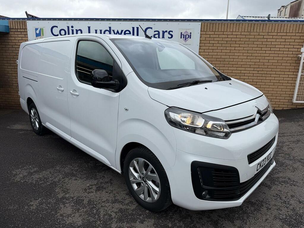 Citroen Dispatch 2.0 Bluehdi 1400Driver Pro XL Panel Van 6Dr Diese White