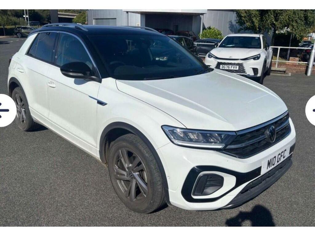 Volkswagen T-Roc 1.5 Tsi R-line Suv Euro 6 Ss White