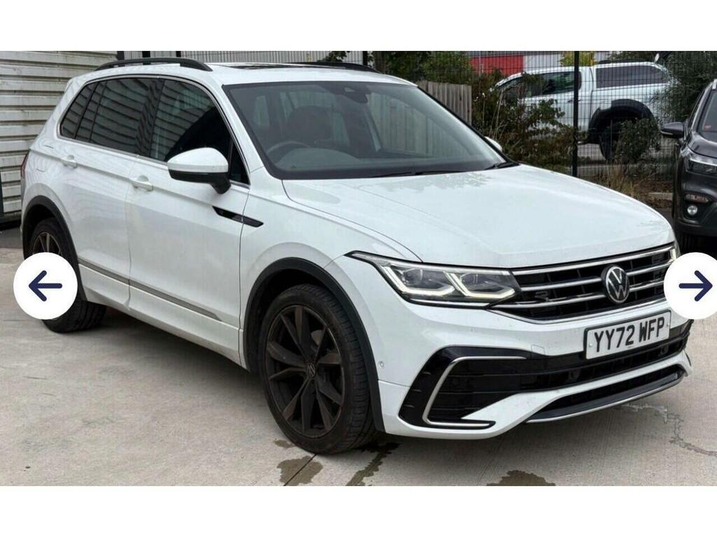 Volkswagen Tiguan 1.5 Tsi R-line Dsg Euro 6 Ss White
