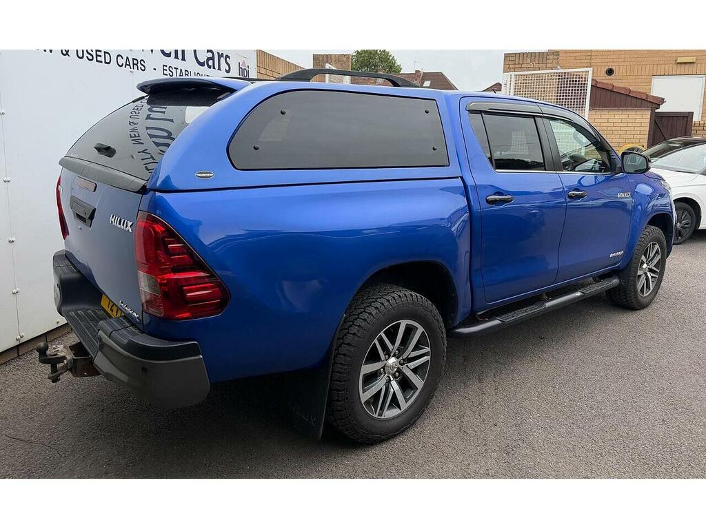 Toyota HILUX 2.4 D-4d Invincible X Pickup Double Cab Blue #3