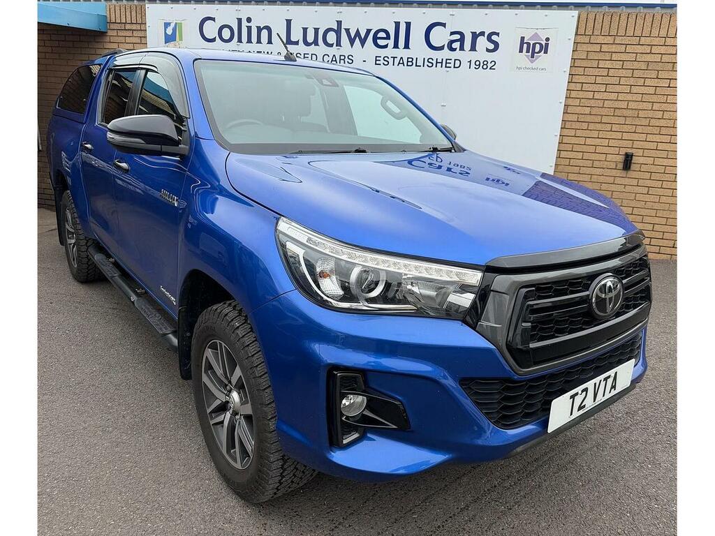 Toyota HILUX 2.4 D-4d Invincible X Pickup Double Cab Blue #2