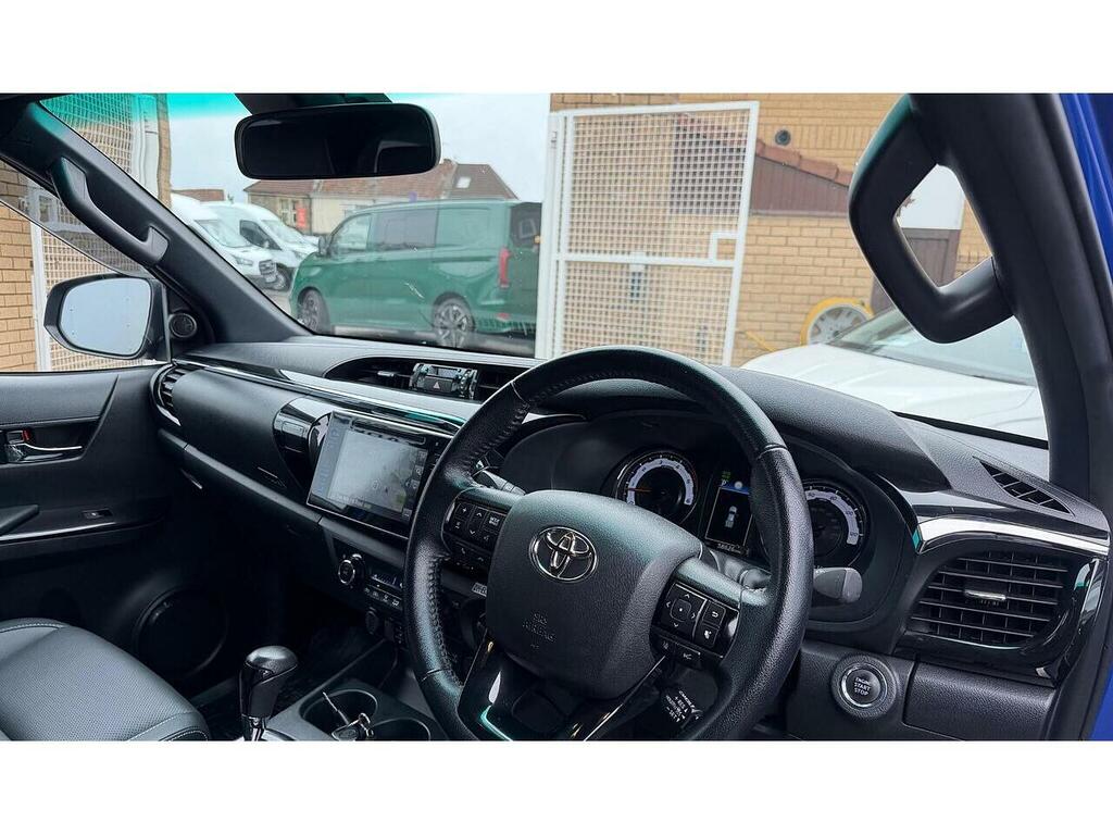 Toyota HILUX 2.4 D-4d Invincible X Pickup Double Cab Blue #4