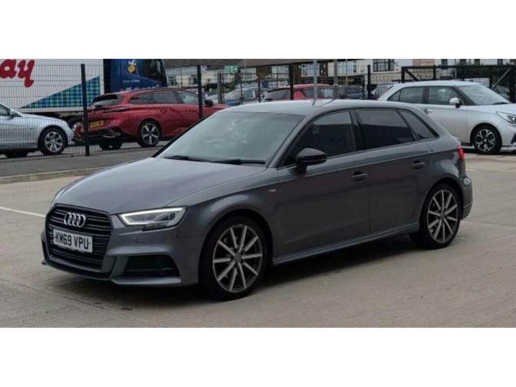 Audi A3 2.0 Tdi 35 Black Edition Sportback S Tronic Euro 6 Grey #2