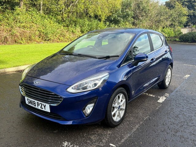 Ford Fiesta 1.0T Ecoboost Zetec Hatchback Eu Blue