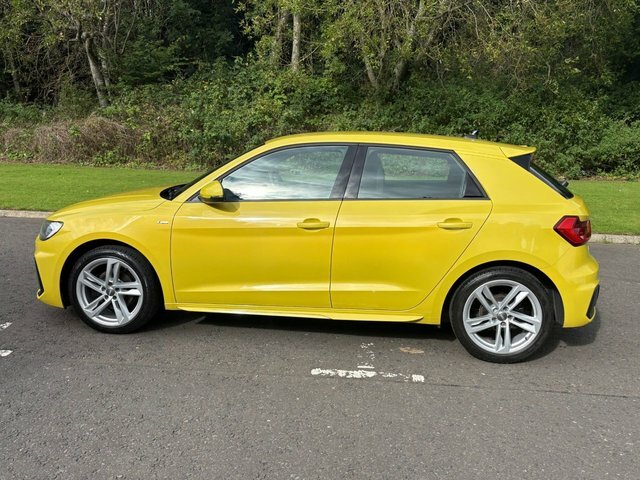 Audi A1 1.0 Tfsi 30 S Line Sportback Eur Yellow #4