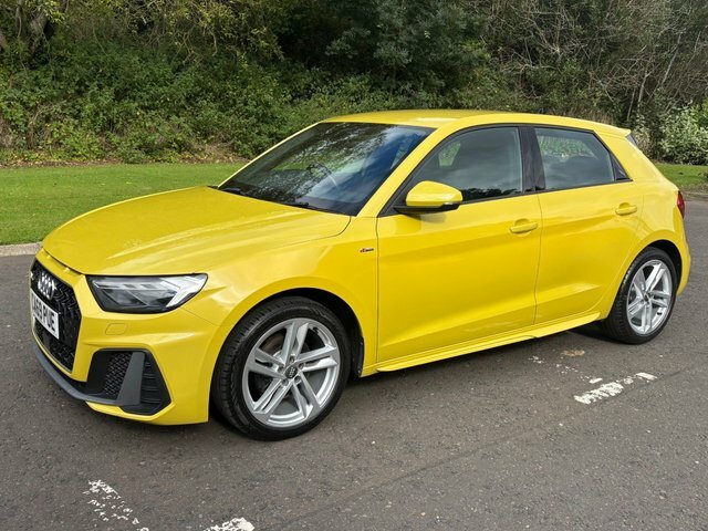Audi A1 1.0 Tfsi 30 S Line Sportback Eur Yellow #2