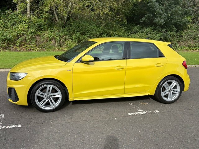Audi A1 1.0 Tfsi 30 S Line Sportback Eur Yellow #3