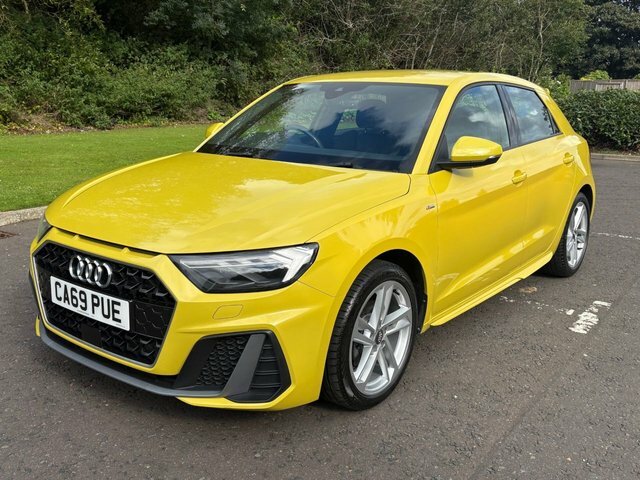 Audi A1 1.0 Tfsi 30 S Line Sportback Eur Yellow