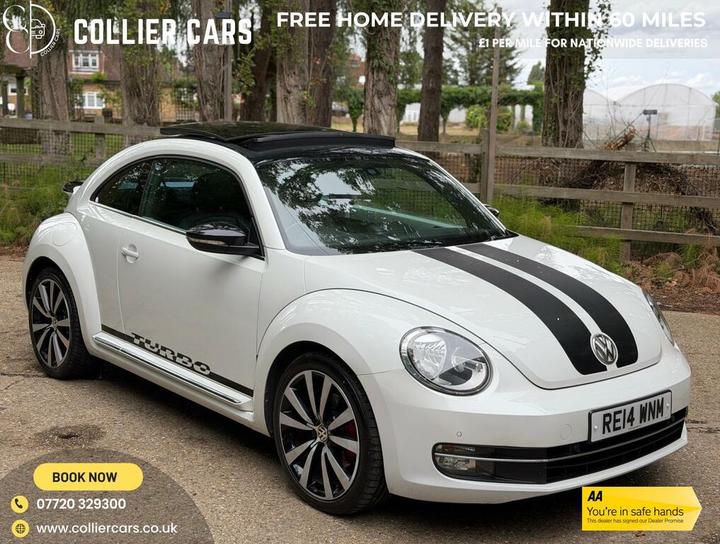 Volkswagen Beetle Turbo Black White