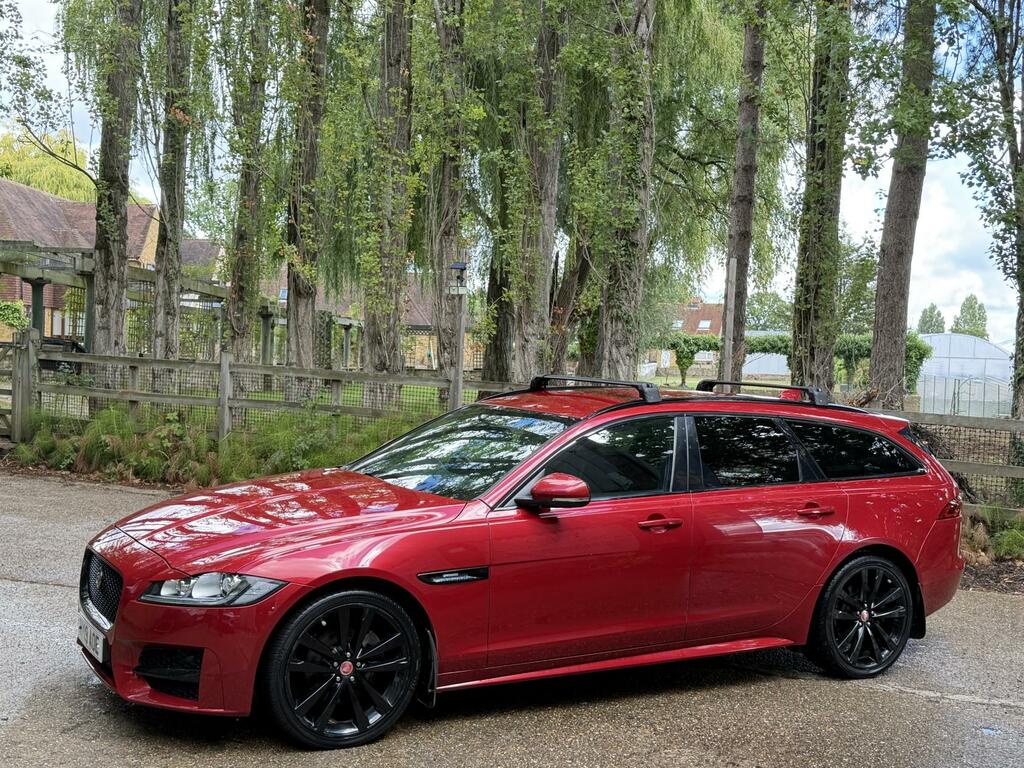 Jaguar XF 2.0D R-sport Sportbrake Euro 6 S Red #3